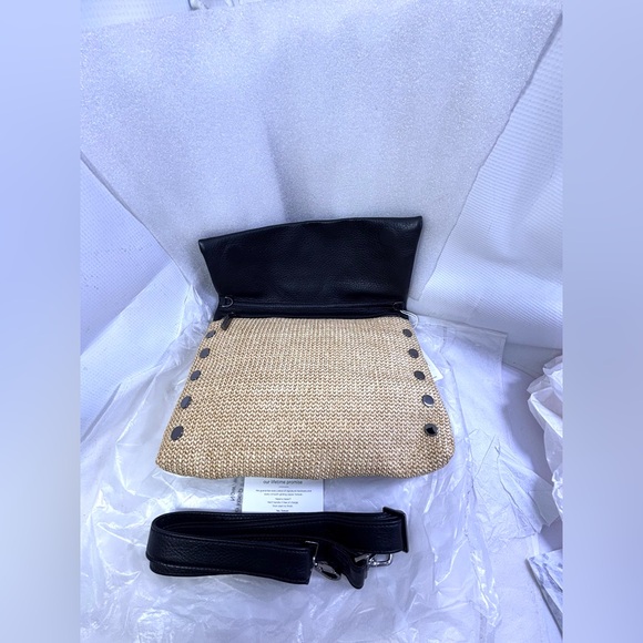 Hammer VIP LG Leather C/B. Chaparral Raffia /Gun Metal. - Picture 3 of 15